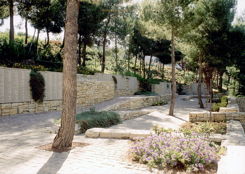 Jardín de los Justos en Jerusalén
