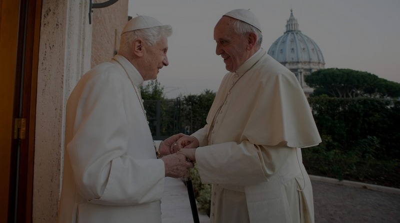 Francisco desmiente narrativa de los Papas rivales: “Benedicto fue un padre para mí”