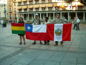 Perú Bolivia y Chile