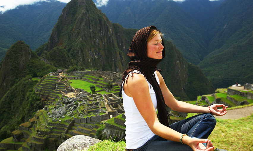 The citadel of Machu Picchu is the ideal place for spiritual tourism
