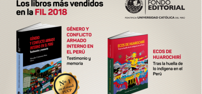 Nuestros diez títulos más vendidos en la Feria Internacional del libro de Lima 2018