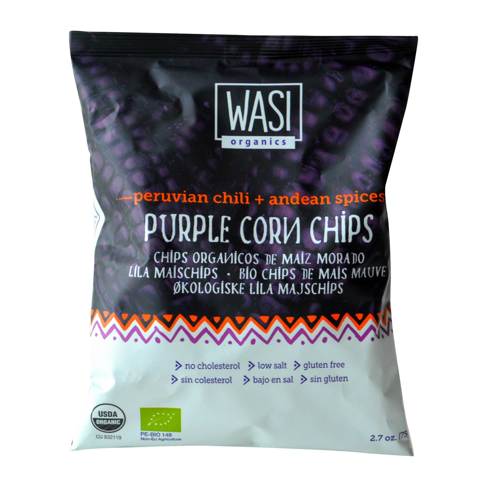 Purple Corn Chips - Wasi Organics
