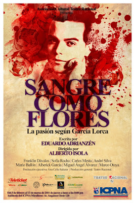 “Sangre como flores. La pasión según García Lorca” por Eduardo Adrianzén