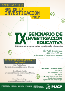 afiche IX seminario 2016