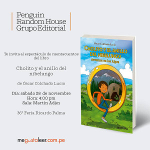 CHOLITO Y EL ANILLO DEL NIBELUNGO PARA PENGUIN RANDOM HOUSE_FERIA DEL LIBRO RPALMA NOV2015