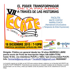 CONVOCATORIA VII ECATE 18DIC 2015 EN PUCP_FORMARTEweb