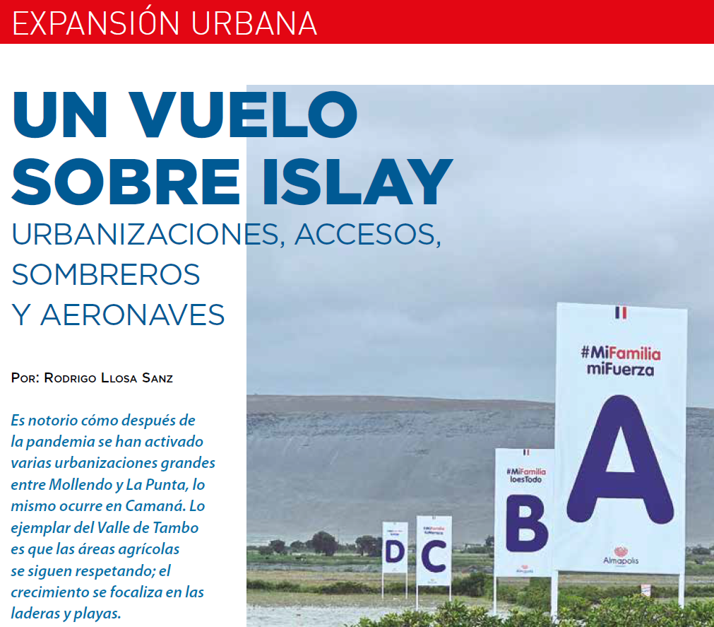 Urbanizaciones Islay Arequipa