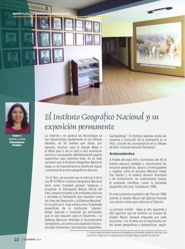 El Instituto Geográfico Nacional y su exposición permanente