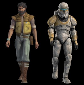 El comando clon Gregor también regresa en Star Wars Rebels