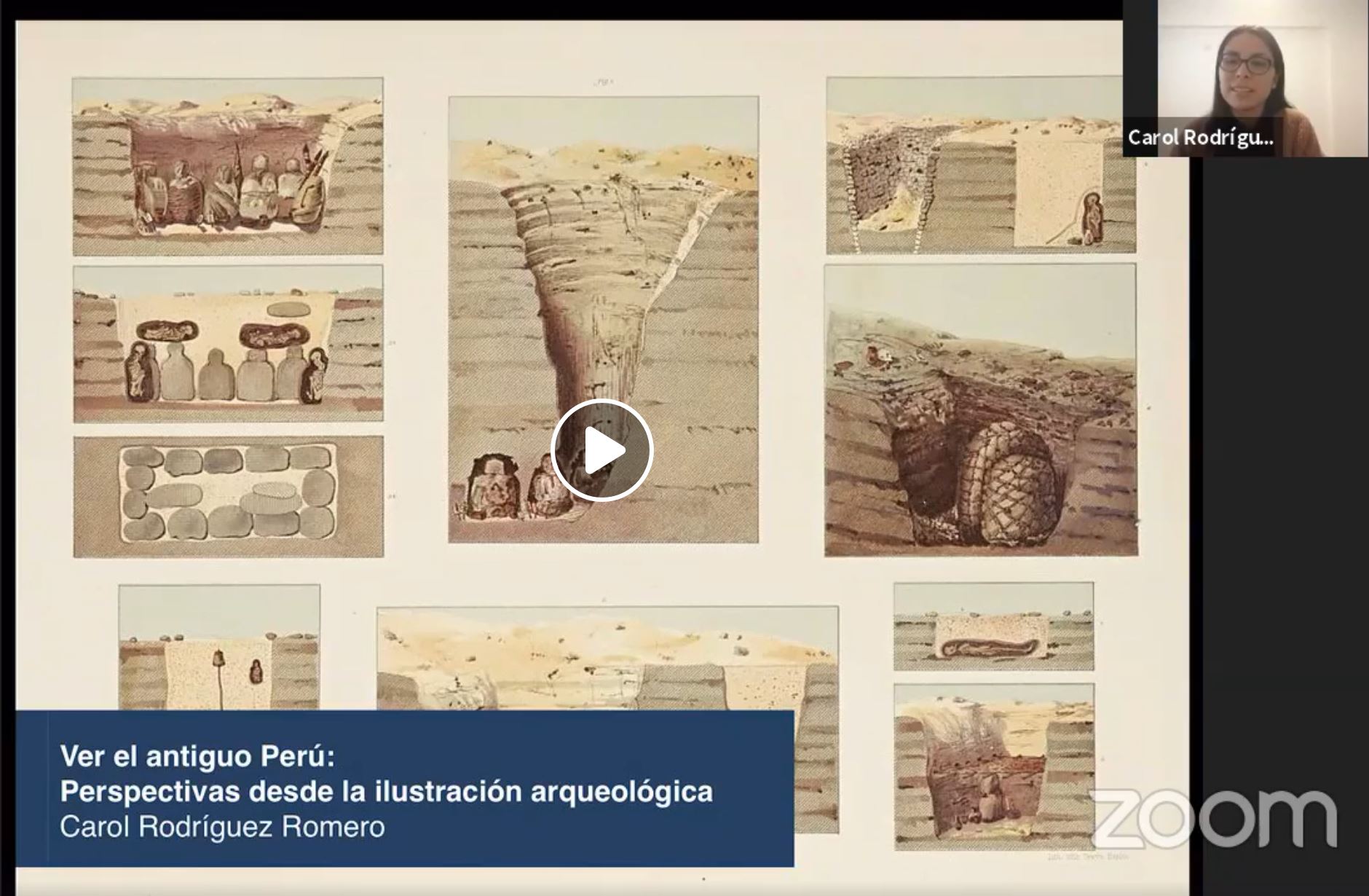 Ciclo virtual de charlas arqueológicas 2020-1 [videos]