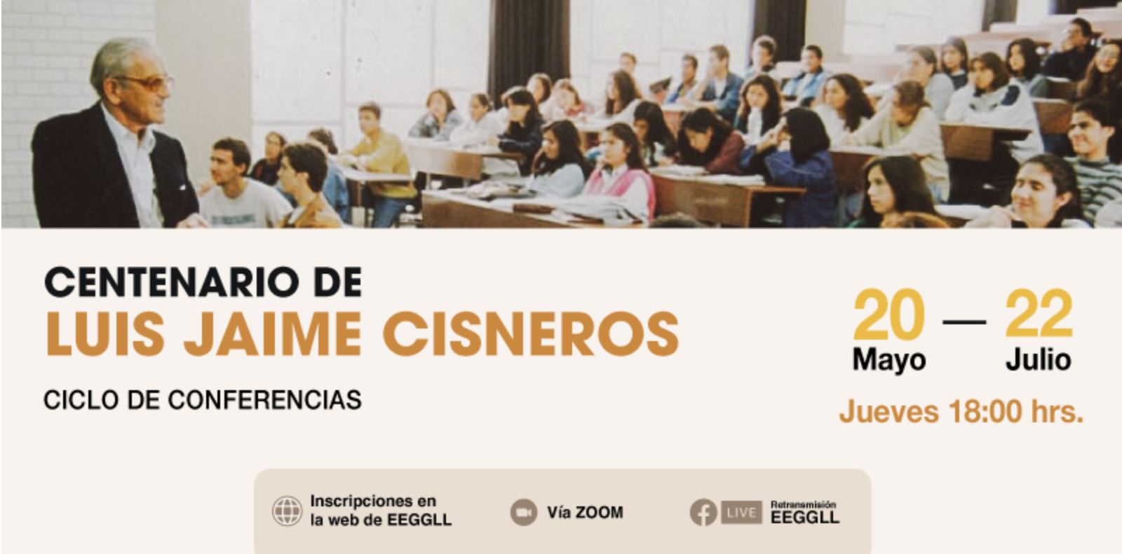 Ciclo de conferencias: Centenario de Luis Jaime Cisneros [videos]