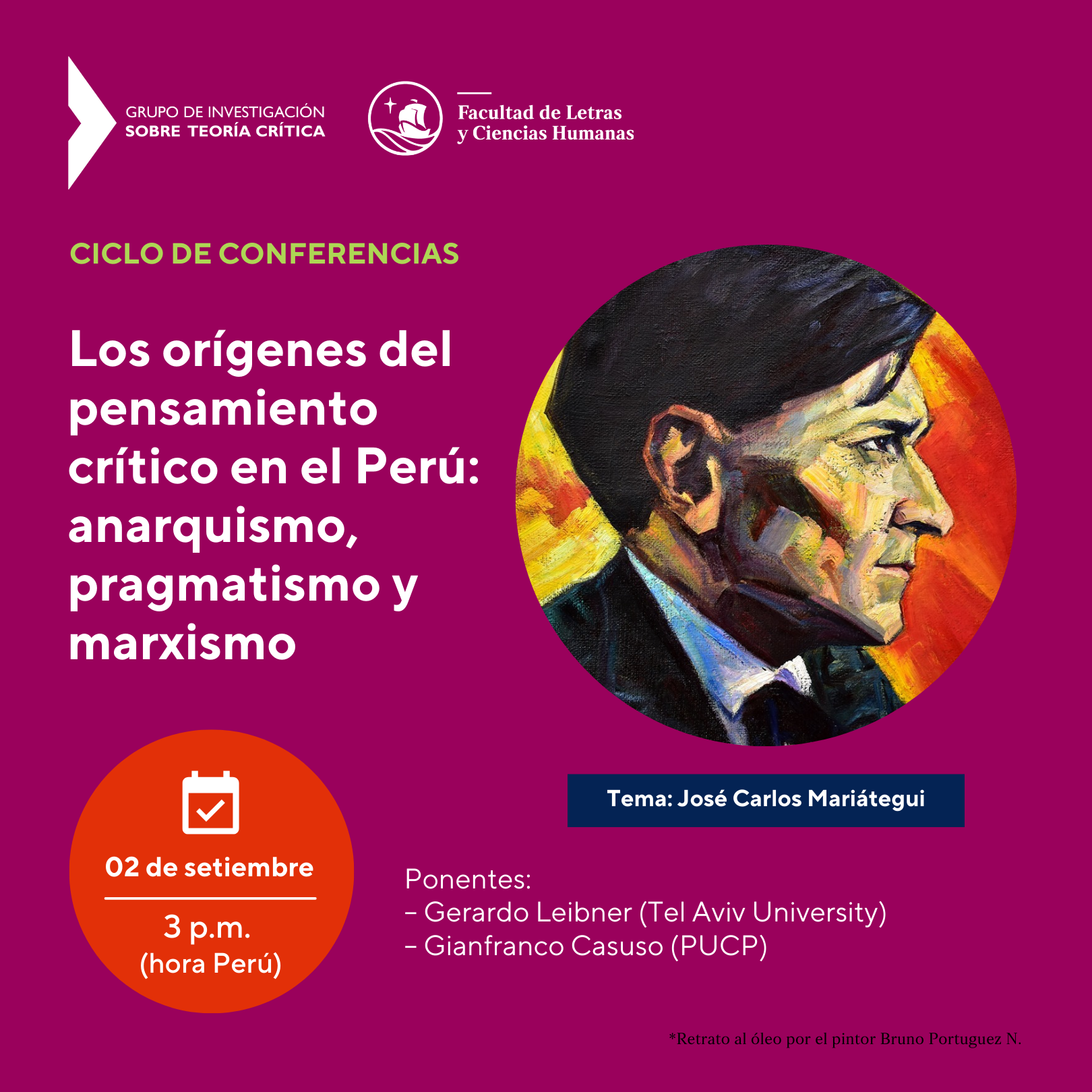 Ciclo de conferencias: “Los orígenes del pensamiento crítico en el Perú: anarquismo, pragmatismo y marxismo” [videos]