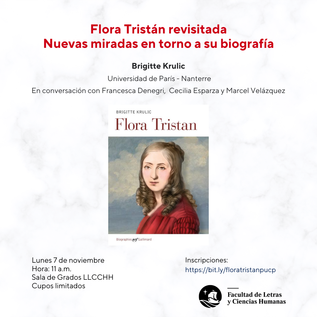 Conversatorio: “Flora Tristán revisitada. Nuevas miradas en torno a su biografía”