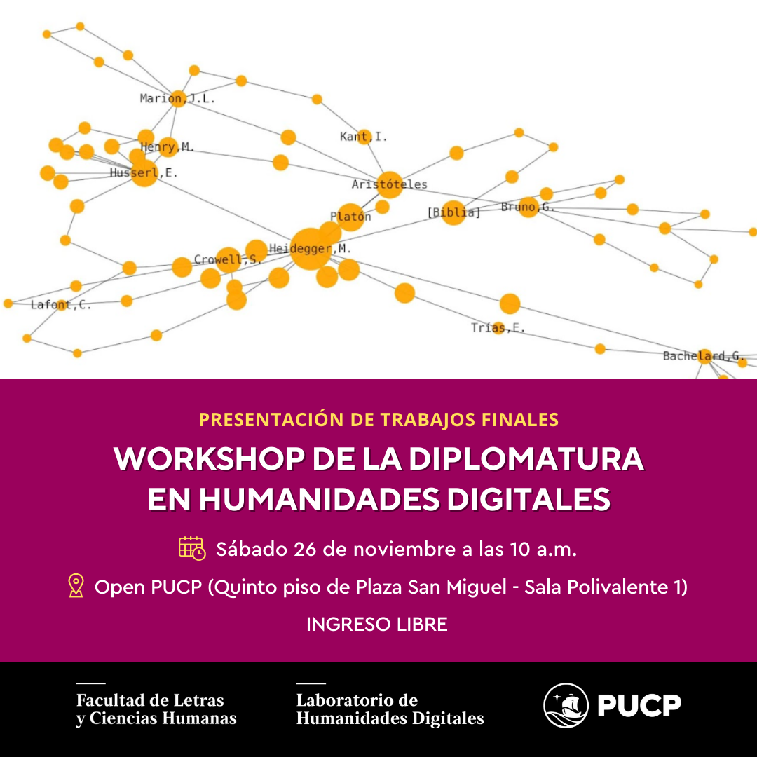 Workshop de la Diplomatura en Humanidades Digitales