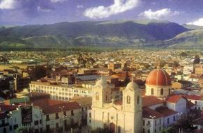 Vista de la Plaza Constitución de Huancayo