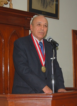 Dr. Ulises Montoya Alberti, ex magistrado del Pleno del JNE. Fuente: www.unmsm.edu.pe