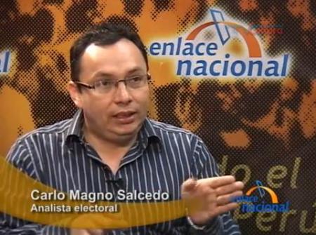 Carlo Magno Salcedo, entrevistado por Enlace Nacional, 3 de diciembre de 2010