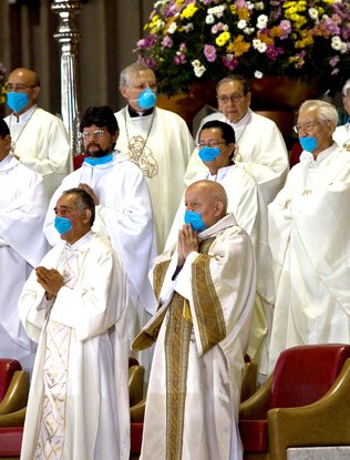 sacerdotes comunion en la mano gripe A