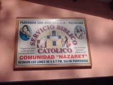 Servicio Biblico Catolico Comunidad Nazareth Matucana