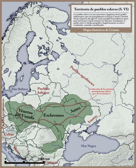 Pueblos eslavos siglo VI