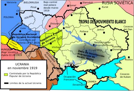 Ucrania noviembre 1919