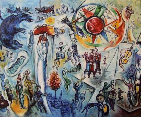 La vie (M. Chagall, 1964