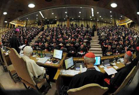 Intervenciones Sínodo Obispos