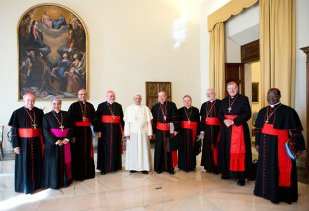 Temas en el Consejo de Cardenales