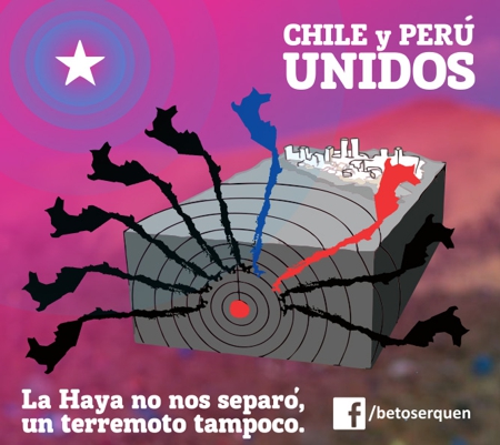 terremoto chile arica iquique la haya tacna peru beto serquen diseño grafico artista