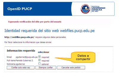 OpenID PUCP