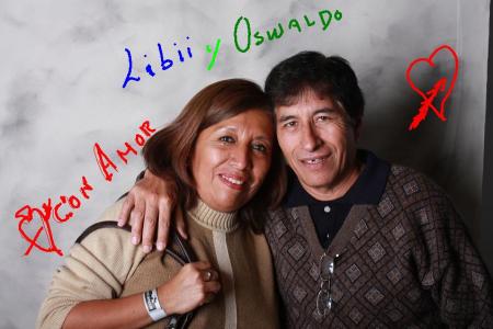 Libi y Oswaldo con Amor en Neocampus