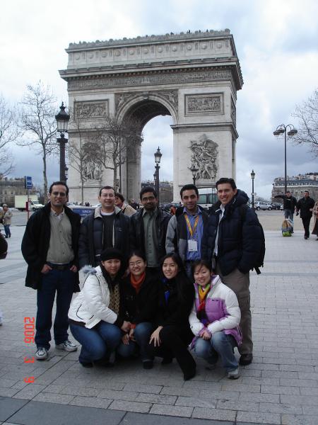 Estudiantes del Master Management in Logistic and Productions Systems, Paris , Francia